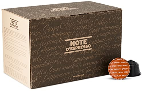 Note d'Espresso - Orge - Capsules Exclusivement Compatibles avec les Machines NESCAFE* DOLCE GUSTO* - 48 caps