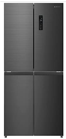 Aspes AC4P180X nevera puerta lado a lado Independiente 421 L E Acero inoxidable