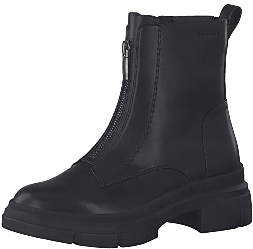 Tamaris Damen 1-1-25477-29 Stiefelette, Black, 40 EU