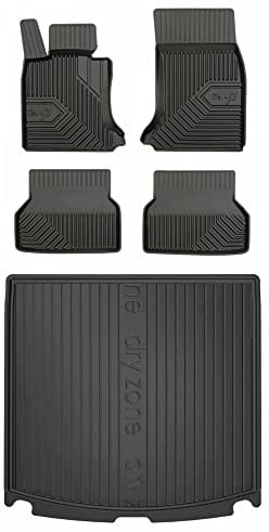 Satz Fußmatten und Gummimatte für BMW 5 E61 2004-2010