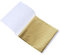 WEIDU 100 Stück 24 Karat Blattgold, essbare Goldfolienblätter für Lebensmittel, Kuchen, Dekoration, Kunst, Handwerk, Papier, Zuhause, echte Goldfolie, Vergoldung