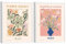 REINDERS Bilder Set, Blumen, Wohnzimmer, Poster, Wanddeko, Room Decor, MDF, Rosa, 2-er Set