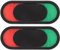 TEHAUX 2 Pièces Panneau De Confidentialité, 10x4 cm Occupé Vacants Signe Occupé Vacant Indicateur De Porte Coulissante Vierge Ne Pas Déranger Signe Ouvert De Porte Coulissante Pour Bureau À