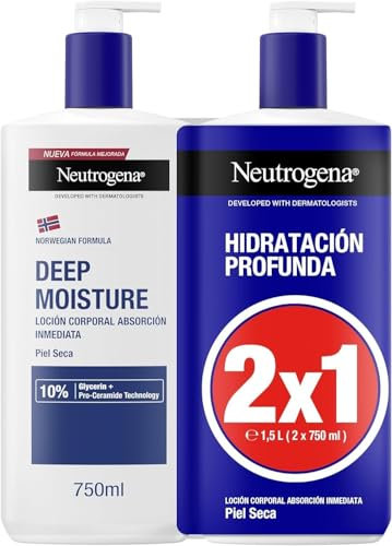 Deep Hydration Dry Skin Lotion Pack 2 x 750 ml
