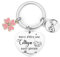 MNBVBV Cadeau Collègue Porte-clés,Cadeau Anniversaire Femme Homme,Porte-clés d'amitié,Cadeau de Retraite,Collègue Cadeau Depart Collegue de Travail Porte Clés Personnalisé Idee Cadeau Amie (10)