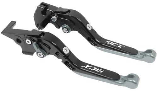Motorrad Bremse Kupplung Hebel CNC Aluminium Einstellbar Für Yamaha XJ6 / N XJ6 Diversion 2009-2020 Motorrad Zubehör(B)