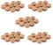 50Pcs Wasser Schlüssel Wasser Schlüssel Spieß Ventil Kork Pad for Trompete Posaune Reparatur Zubehör Durchmesser 9Mm Dicke 4Mm