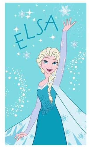 damaloo Kinderhandtuch 30x50cm kompatibel für Frozen Fans aus Baumwolle für Kinder - Händetuch für Mädchen & Jungen - Gästehandtuch, Gesichtstuch und Handtuch - Kleiner Waschlappen 30x50 cm