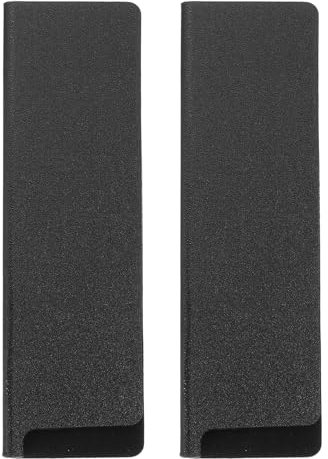 sourcing map 2 Pcs Knife Tip Guards 6.5x 2 ABS Knife Cover Sleeves Case Blade Protector Universal Sheath for Home Kitchen, Black
