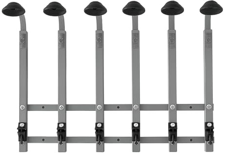 Chabrias Ltd Wall Bar Optic Bracket – 6 Bottle Bracket (Brackets Only) | Holds Bottles up to 1.5L | Quick Release | Professional-Grade | Made in UK | Optics Sold Separately