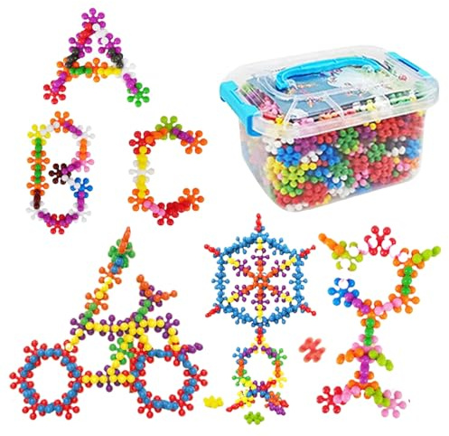 Steckbausteine für – Lernspiel – sensorischer Block Mädchen | 3 6 Jahre Haus Schule Kindergarten Reise