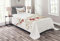 ABAKUHAUS Grunge Tagesdecke Set, Japan Sakura Blumen, Set mit Kissenbezügen Waschbar, für Einzelbetten 170 x 220 cm, Beige Weiß