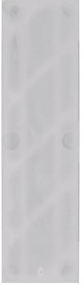 50 Pack Plastic Window & Glazing Packers, Spacers 3mm Thicknesses for Versatile Use, Ideal for Dry Lining, Cladding, Flooring, Glazing, Levelling Glass and Frame Fixing (White)