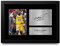 HWC Trading Lebron James Los Angles Lakers, gedrucktes Autogramm für Basketball-Fans, gerahmt, A4