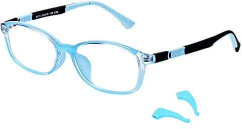 DUCO Blaulicht Blockierbrille für Kinder Gaming Computerbrille für Kinder Jungen und Mädchen 8915 (Blau)