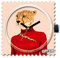 S.T.A.M.P.S. Uhr Zifferblatt Leo Girl 105918