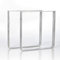 mina concept 54-2 Tischkufen Flachstahl gebogen – Gestell U-förmig – Außenmaße 70 x 72 cm, Profil 80 x 8 mm – 2 Stück