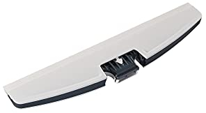 Leifheit Buse salle de bains Nemo, accessoire pour aspirateur à vitres Nemo, nettoyage hygiénique des carreaux et joints de couleur claire dans la salle d'eau, lèvre silicone blanche, raclette douche 51037 21,5 x 9 x 34,8 cm