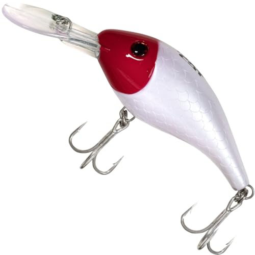 Black Cat Welswobbler zum Spinnfischen auf Waller 16cm 50g Cranker, Farbe:Red Head