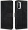 Bravoday Hülle für Xiaomi Poco F3 / Mi 11i / Mi 11X / Mi11X Pro 5G / Redmi K40 5G / K40 Pro 5G / K40 Pro + 5G, PU Ledertasche Handyhülle Flip Schutzhülle, mit Kartenfäch & Kickstand, Schwarz