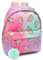 Pusheen Backpack For Adults Teens Kids | Pink Blue Purple Ombre Rucksack With Pom Pom Keyring | Tabby Cat 16” Bag Adjustable Straps One Size