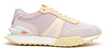 Lacoste-Women Athleisure SNKR-45SFA0053, LT PNK/LT YLW, 36 EU
