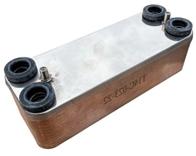 Hot Water 20 Plates Heat Exchanger For Baxi 248723 7223558
