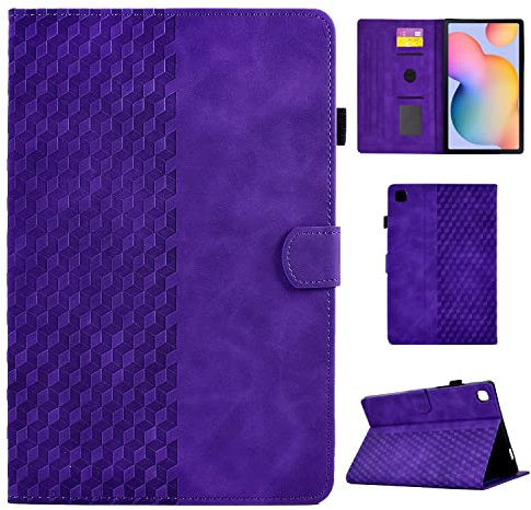 CASAFUNY Custodia Cover per Samsung Galaxy Tab S6 Lite 10.4 Pollici 2022/2020 SM-P613/P619/P610/P615 Custodia Protettiva Magnetica Cover Ultra Sottile per Samsung Galaxy Tab S6 Lite 2022/2020, Viola