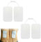Elektroden Pads, 4 Stücke 50X90 mm Elektroden-Nachkaufset, TENS-EMS Elektroden, Wiederverwendbar Pigtail Klebe-Elektroden, Wiederverwendbar selbstklebenden Elektroden-Pads, Klebe-Elektroden
