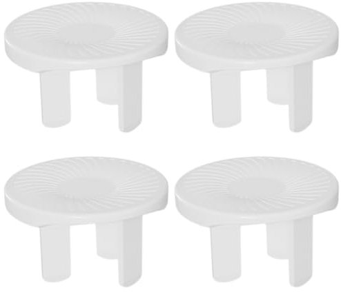 UKCOCO 4stücke Steckdosen Kindersicherung Elektrischer Steckdosen-schutz Sicherer Schutz Für Junge Mädchen Installieren Geeignet Für Schützt Vor Elektrischen Gefahren