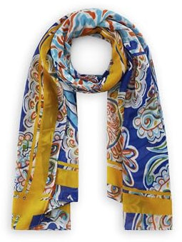 CODELLO Damen Schal aus recyceltem Polyester mit XL-Fisch