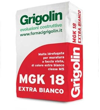 Mortero hidrofugado para mampostería a cara vista clase M5-Mgk18