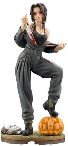 REOZIGN Michael Myers Figur, Bishoujo Actionfiguren, Statue 21 cm, Halloween-Skulptur, Anime-Fans, Geschenksammlung, Dekorationsmodell