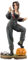 REOZIGN Michael Myers Figur, Bishoujo Actionfiguren, Statue 21 cm, Halloween-Skulptur, Anime-Fans, Geschenksammlung, Dekorationsmodell