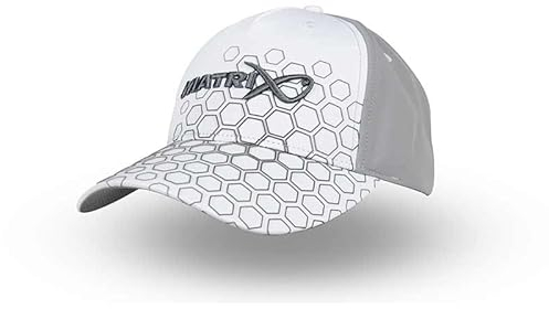 Fox Matrix Hex Print Cap (Weiß), grau, One size