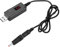 Cable convertidor elevador USB de 5 V a 9 V y 12 voltios transformador elevador de 0 8 A cable elevador de CC USB con pantalla indicadora LED para fuente de alimentación USB etc