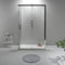 Box Doccia 3 Lati 70x100x70 cm - Cabina Doccia con Porta Scorrevole, Cristallo Temperato 6mm, Trasparente e Anticalcare con Profilo in Alluminio Cromato e Chiusura Magnetica - Facile da Installare