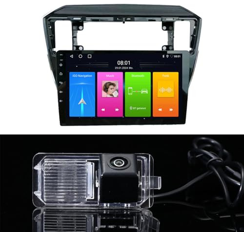 Android Autoradio mit GPS Navigation + HD Nachtsicht Rückfahrkamera Ersatz für VW Load UP 121, 122, BL1, BL2/VW UP! /VW UP! e-Up！121, 122, 123, BL1, BL2, BL3/Skoda Citigo E-Citigo AA NF1 NE1 RCD215