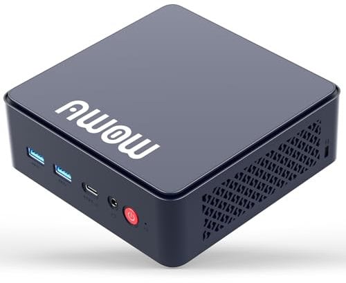 AWOW AK11 Mini PC Intel N150 (bis zu 3,6 GHz), 16GB RAM 512GB SSD, 4K Dual-Screen, Dual Gigabit Ethernet, WiFi 6, BT 5.2, Type-C, W11 Pro – Mini Desktop für Büro, Homeoffice und Schule