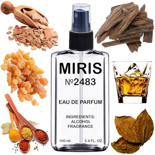 MIRIS Nr. 2483, Toba Oud, langanhaltender Duft, Unisex fur Damen und Herren Eau de Parfum, Spray 100 ml