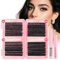 Glowing Win Cluster Lashes Kit with Lash Glue&Remover 544pcs Individual Eyelashes 60D 100D 120D 150D False Eyelashes Individual Kit D Curl Strip Eye Lashes Book Mix 10-16mm