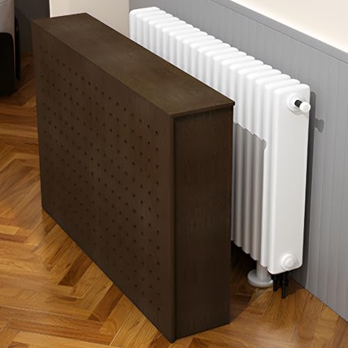 SXKLLYX Heizkörperverkleidung Dekorativ, Heizungsverkleidungn für Zuhause, Einfache Installation, Heizkörperabdeckung für Flur, Wohnzimmer, Waschbar, Schirmt Rohre Ab(30 * 70 * 15cm/12 * 28 * 6in)