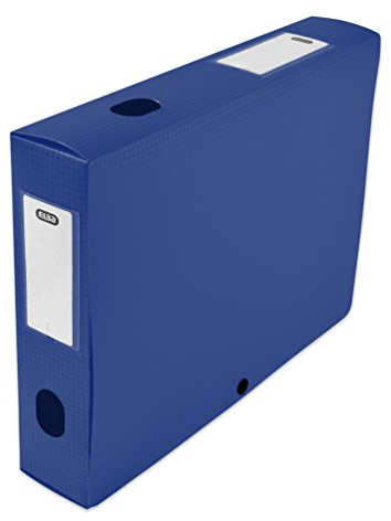 ELBA 400094608 Heftbox zu montieren Rücken 60 mm Polypropylen blickdicht 24 x 32 cm blau