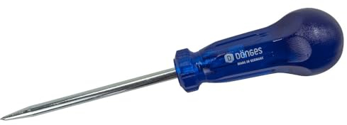 Dönges Rundahle mit Kraftheft, 4 x 80 mm (Vorstecher Pfriemen Kraftheft gehärtet Löcher stechen Stahl)