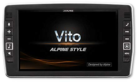 Alpine X903D-V447 | 23 cm (9-Zoll) Premium-Infotainment-System für Mercedes Vito (447) mit Navigationssystem, Apple CarPlay und Android Auto Unterstützung