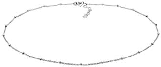 Elli Halskette Damen Choker Kugel Basic Minimal Trend Blogger in 925 Sterling Silber