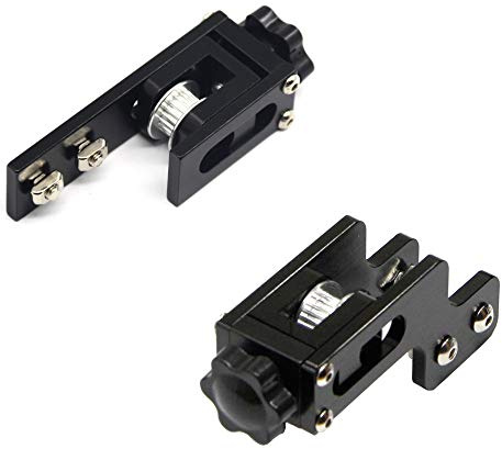 Befenybay Upgrade 2020 Profil X-Achse + 4020 Profil Y-Achse Synchroner Riemenspannungsspanner für Creality Ender 3 (X2020 + Y4020, Schwarz)