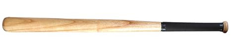 ALL SPORT VINTAGE - Mazza da baseball in pelle e legno di ciliegio. Marchio francese