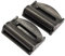 2 Pack Auto Sicherheitsgurt Versteller, Universal Kunststoff Schloss Gurt Klemme Auto Fahrzeug Clip für Kinder und Erwachsene (Schwarz)