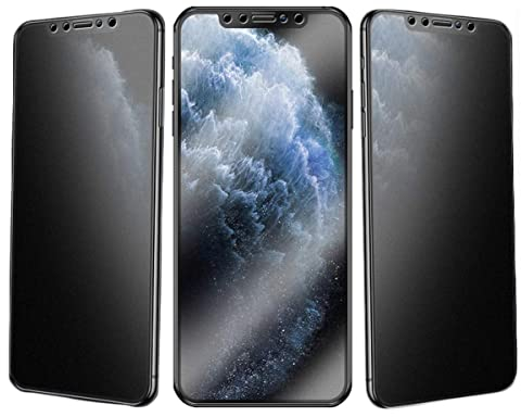 3 Stück Matt Schutzfolie für iPhone 12 Pro Max Sichtschutz Schutzglas Anti-Fingerabdrück Anti-Spähen Privatsphäre Displayschutz 9H Gehärtetes Glas Blickschutzfolie Schutzglas für Apple 12 pro max,6.7”